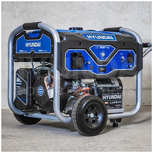 HYUNDAI Generator 5,5 KW 230 volt med el start