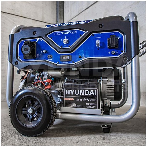 HYUNDAI Generator 5,5 KW 230 volt med el start