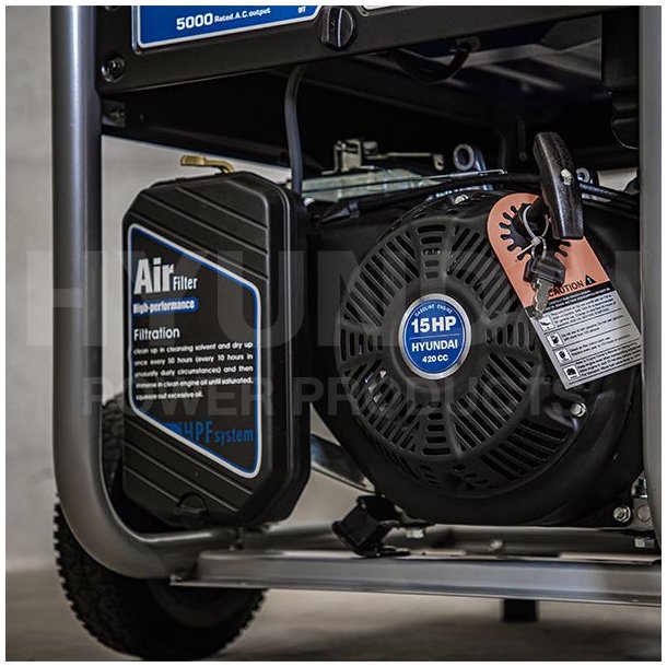 HYUNDAI Generator 5,5 KW 230 volt med el start