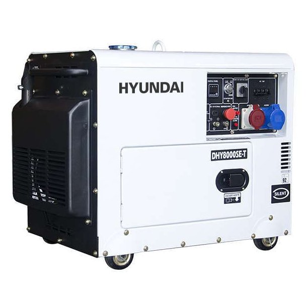 HYUNDAI Standby Diesel Generator 7.0 kW 12 HK.