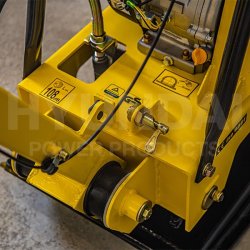 HYUNDAI Pladevibrator 155 kg. 9 hk og med bakgear