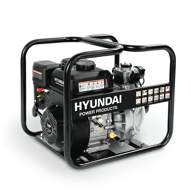 HYUNDAI Benzin Vandpumpe 7 HK. Hjtryk 30000 liter i timen