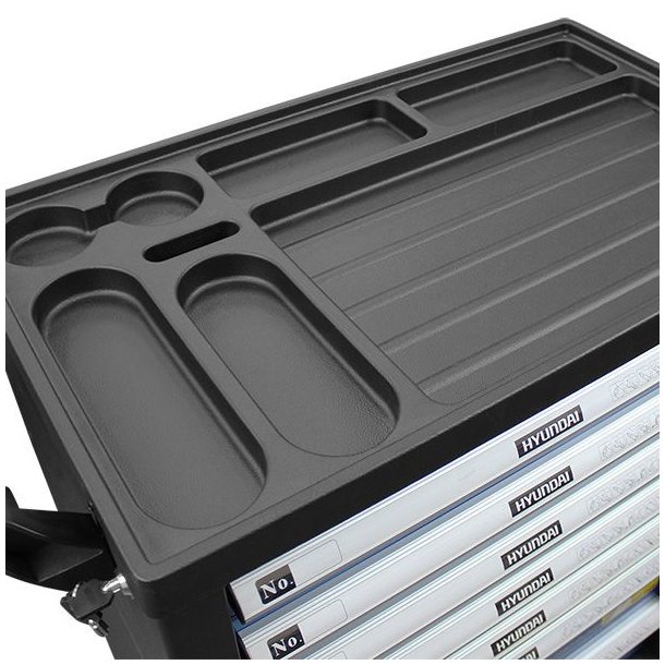 HYUNDAI vrkstedsvogn med 7 skuffer &amp; 298 dele vrktj