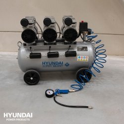 Hyundai kompressor 70L 8 bar oliefri lydls