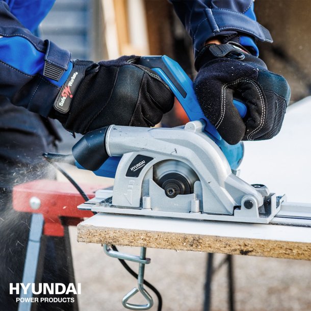 HYUNDAI Dyksav med skinnest 110 mm. 1050 watt