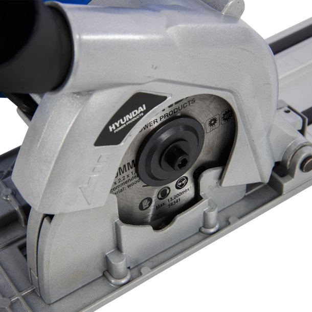 HYUNDAI Dyksav med skinnest 110 mm. 1050 watt