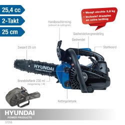 HYUNDAI Benzin kdesav 25,4 CC 25 cm. 
