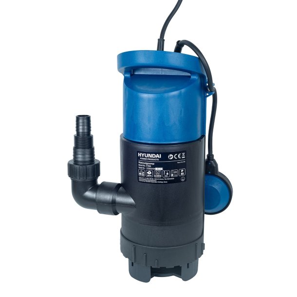 HYUNDAI fladsuger Dykpumpe 500 watt 13000 liter i timen