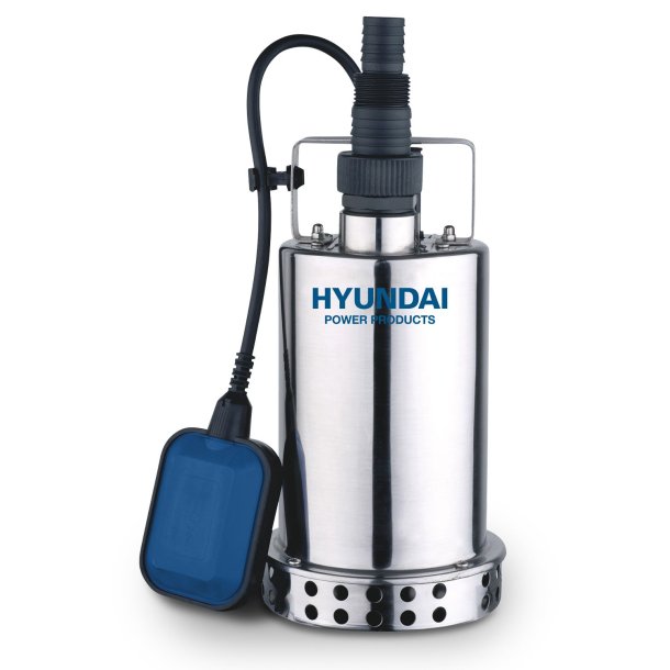 HYUNDAI Dykpumpe 550 watt med topafgang, 8500 liter i timen