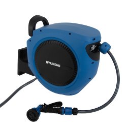 HYUNDAI Vand slangeopruller 20 meter 1/2" med vandingspistol