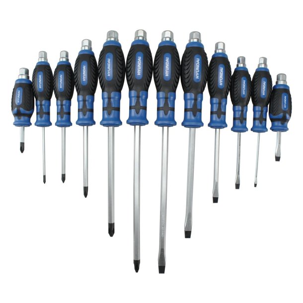 HYUNDAI Slag skruetrkkerst 12 dele